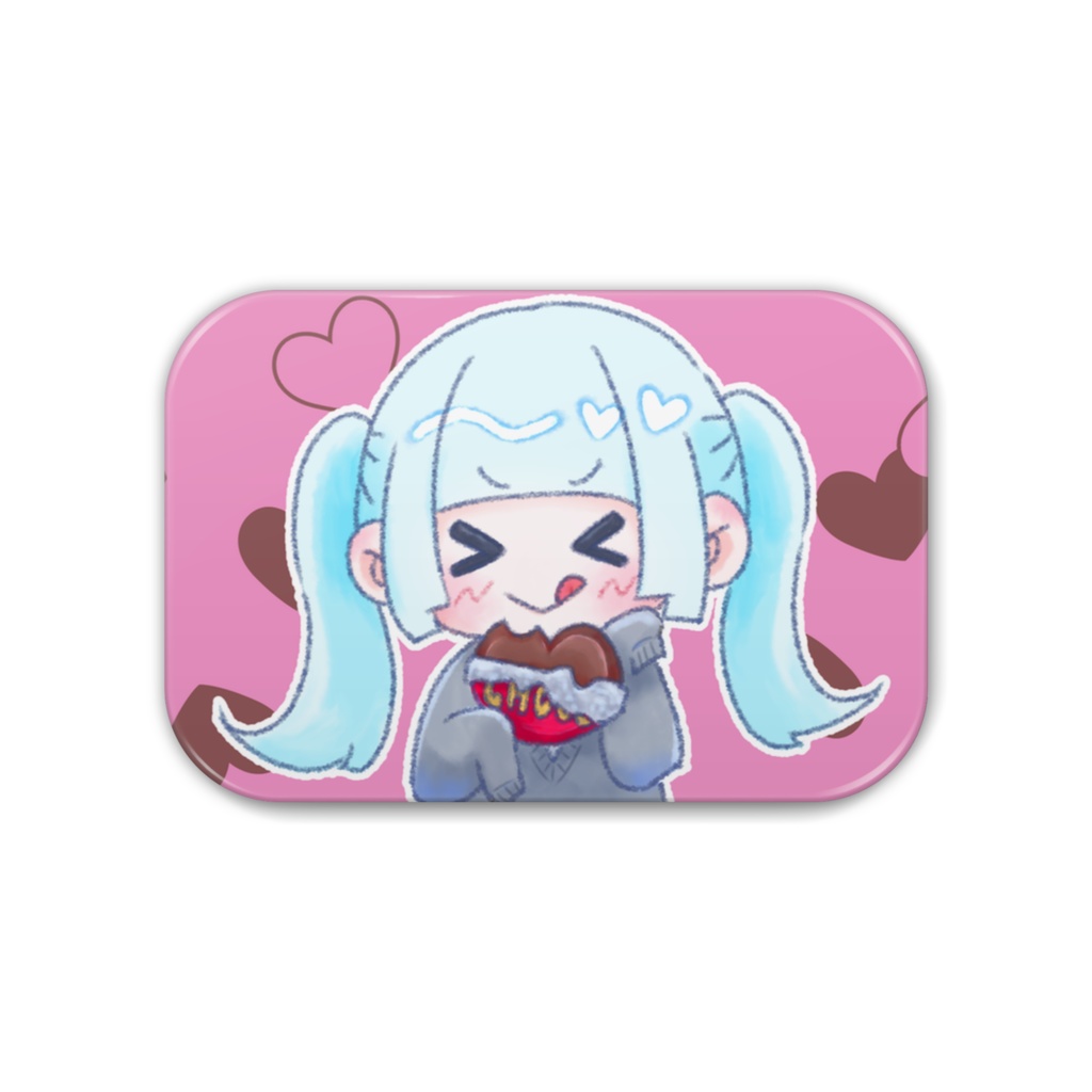 Valentines♡缶ばっじ!pink