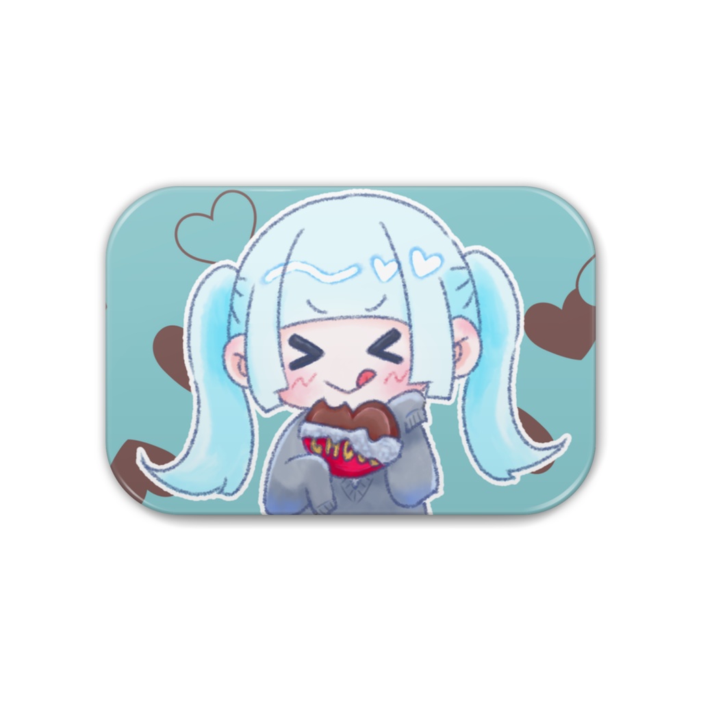 Valentines♡缶ばっじ！mint