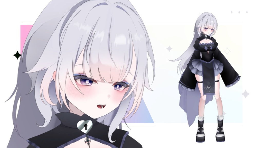 百合魔女 【限定一点】 Witch Vtuber model (only 1) / Vtubestudio