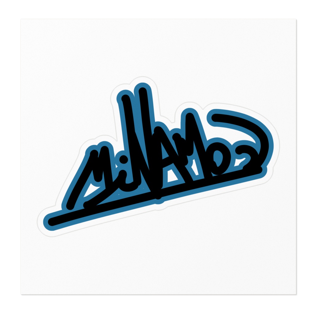 名前ステッカー(ミナモ)