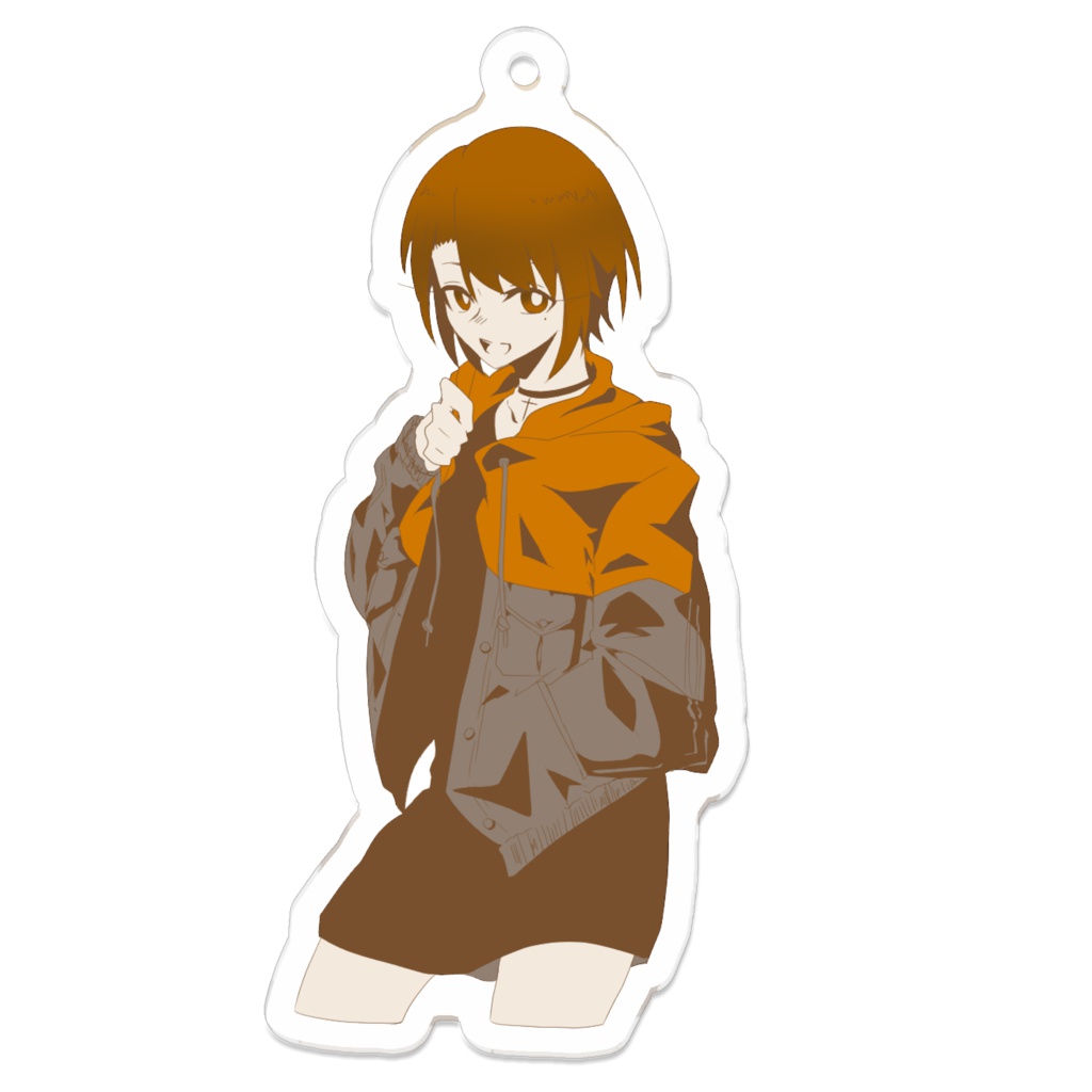 パーカーちゃんアクキー