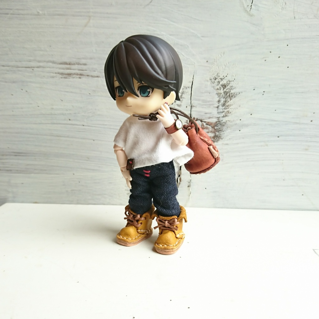 革のきんちゃく小