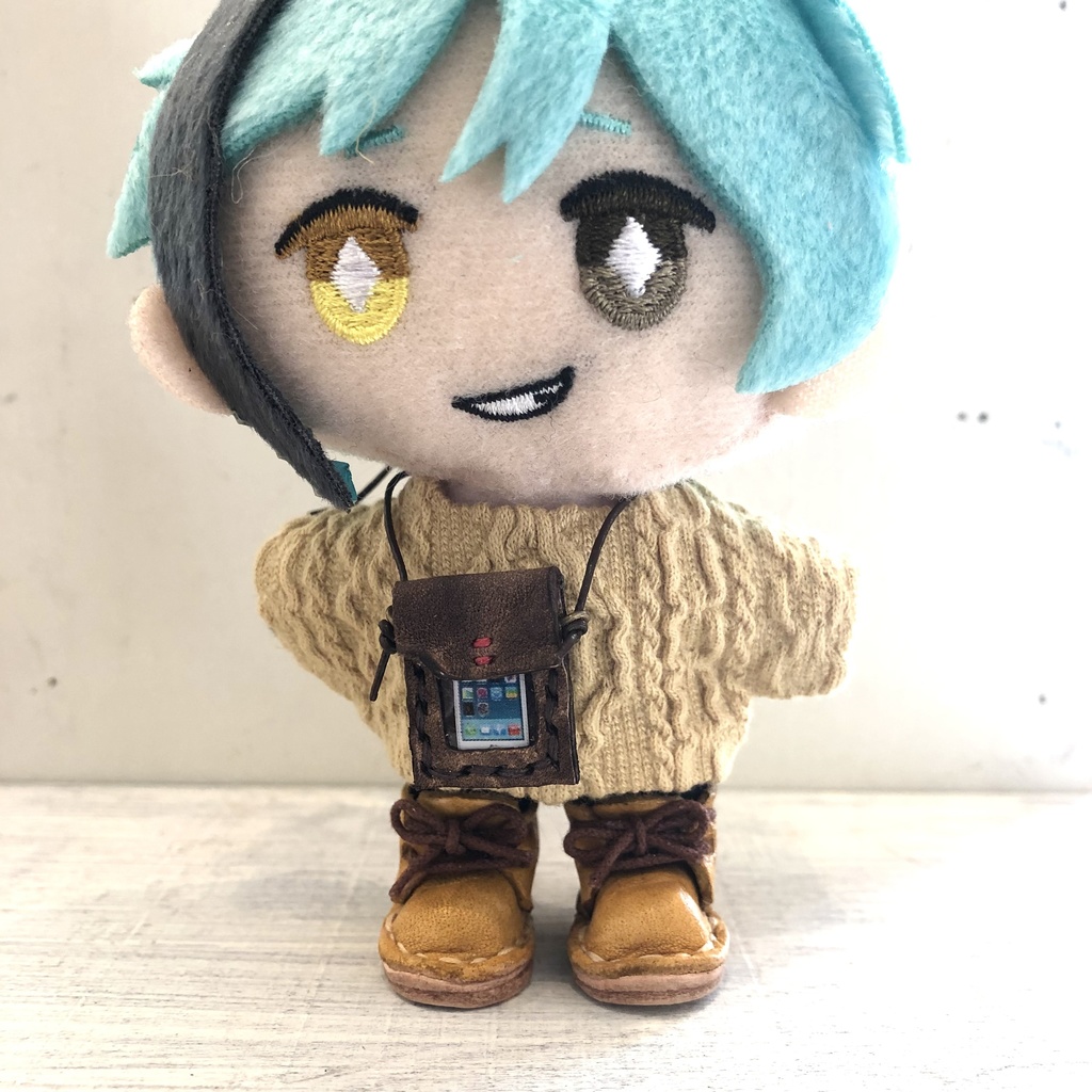 ハイジみたいな革のブーツ⭐︎オビツ11⭐︎ぬい