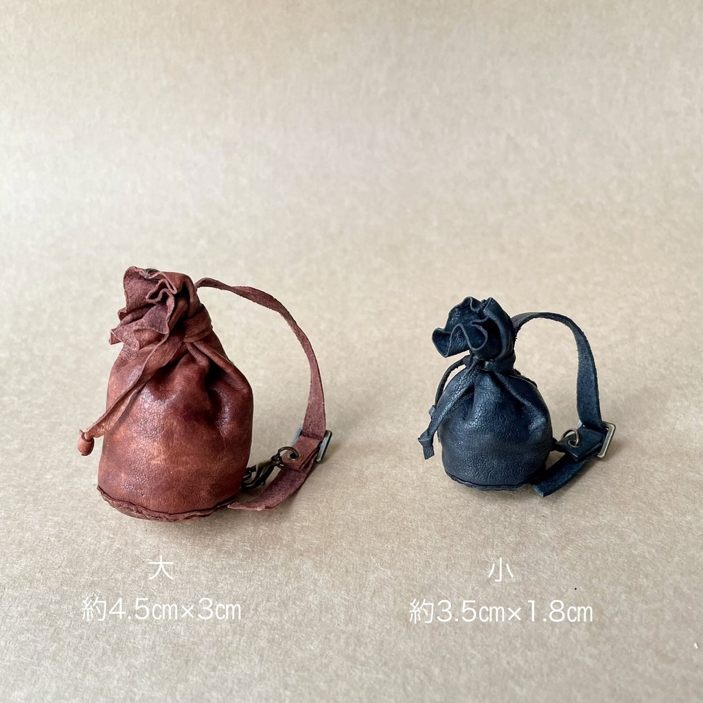 革のワンショルダーリュック小⭐︎1/12オビツ11など