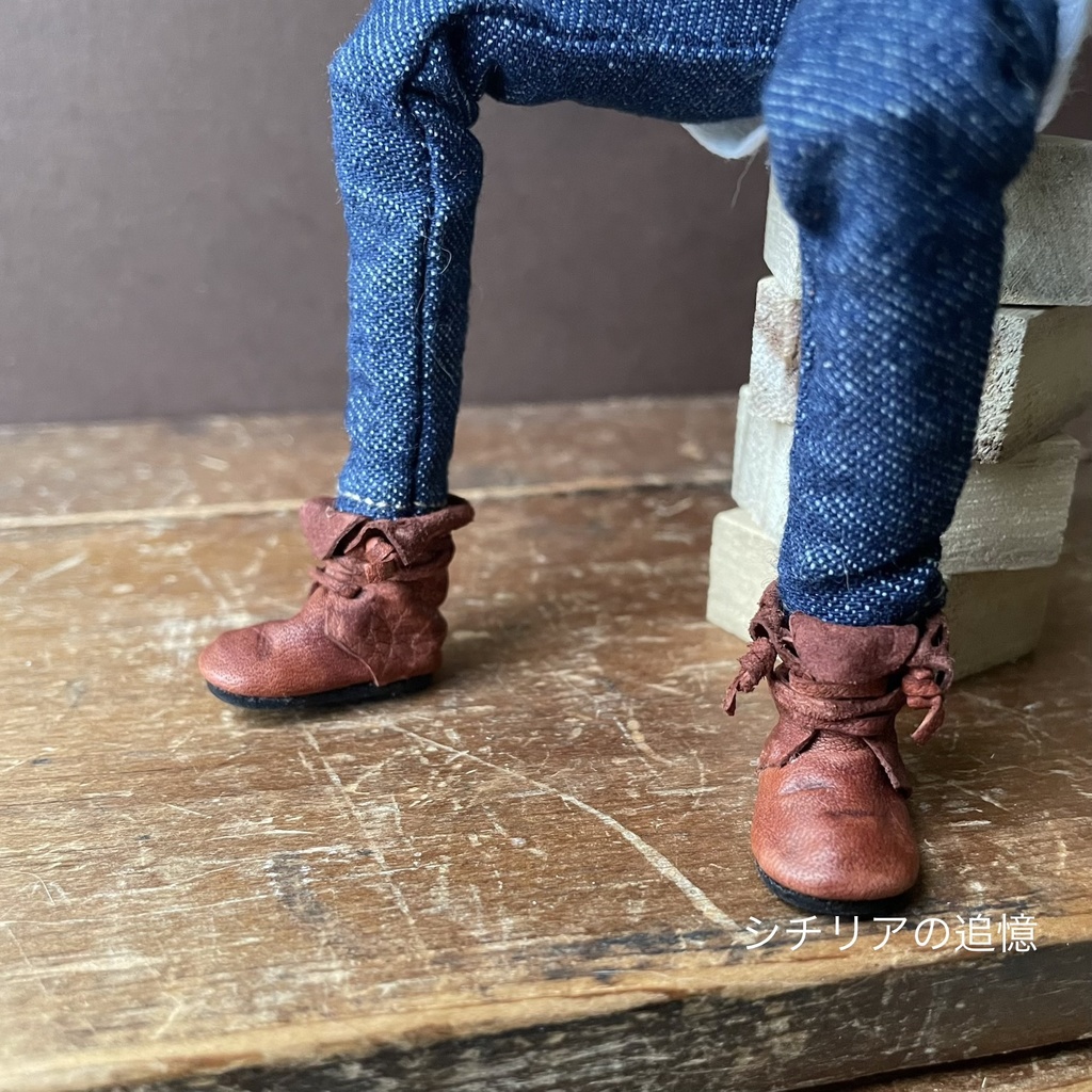 革のブーツ⭐︎1/8 シチリアの追憶など