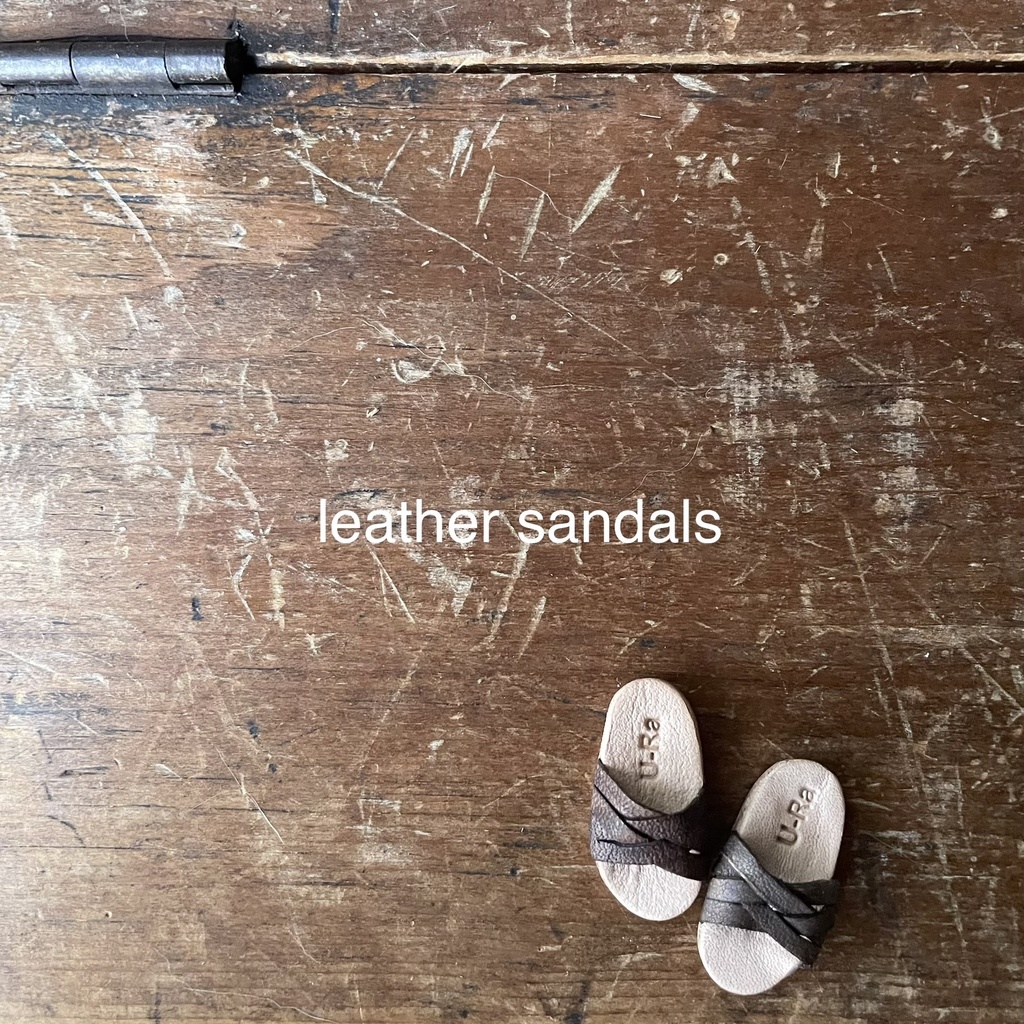 革のサンダル⭐︎シチリアの追憶