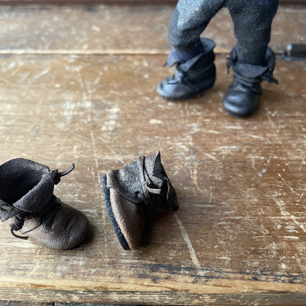 革のブーツ⭐︎オビツ11