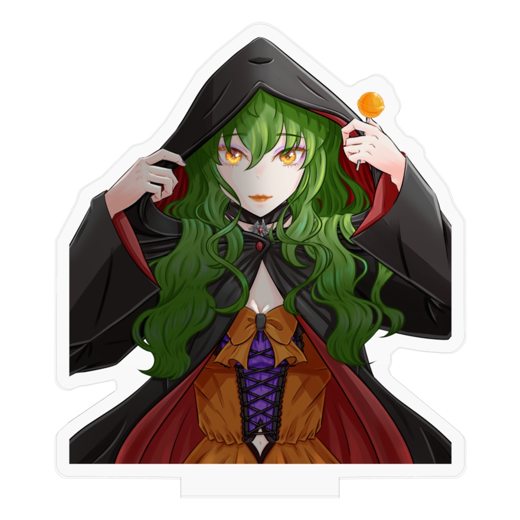 飴を持った魔女