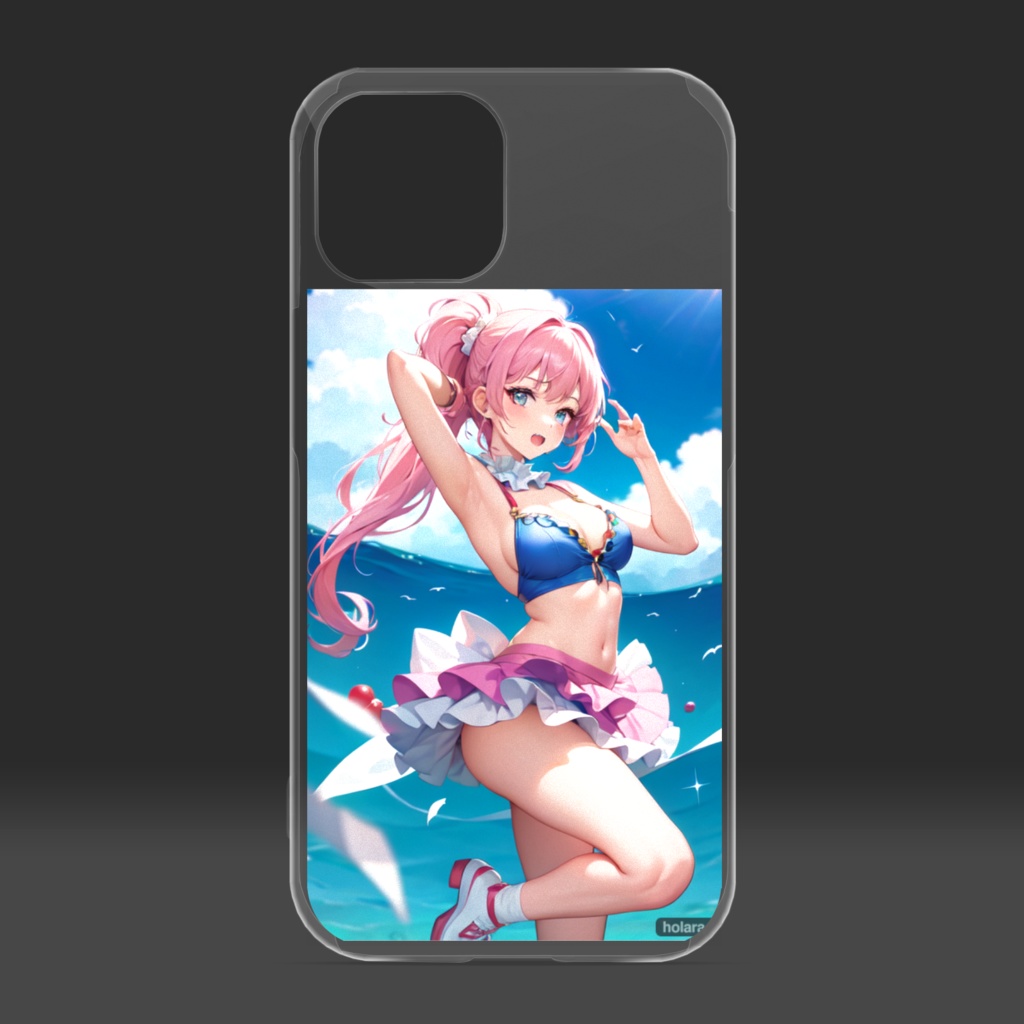 ピンク髪の女の子