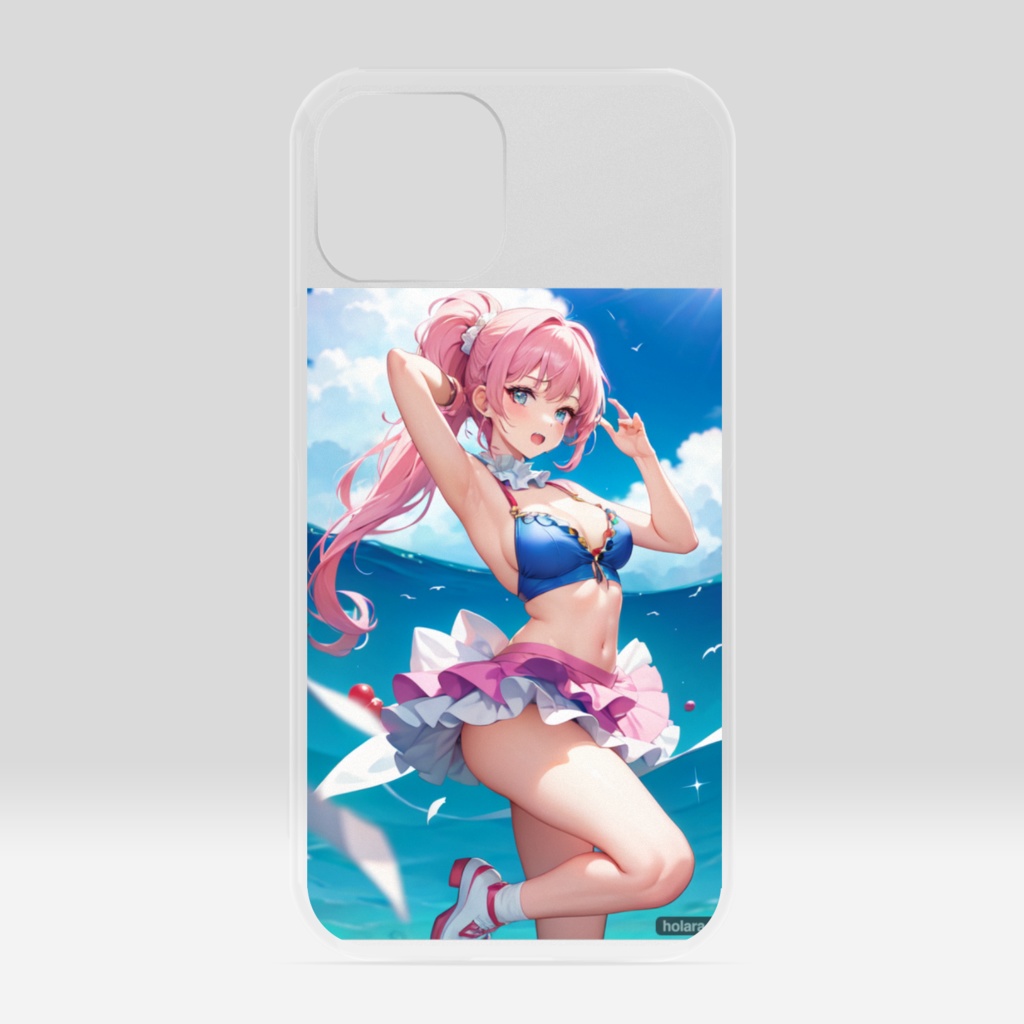 ピンク髪の女の子