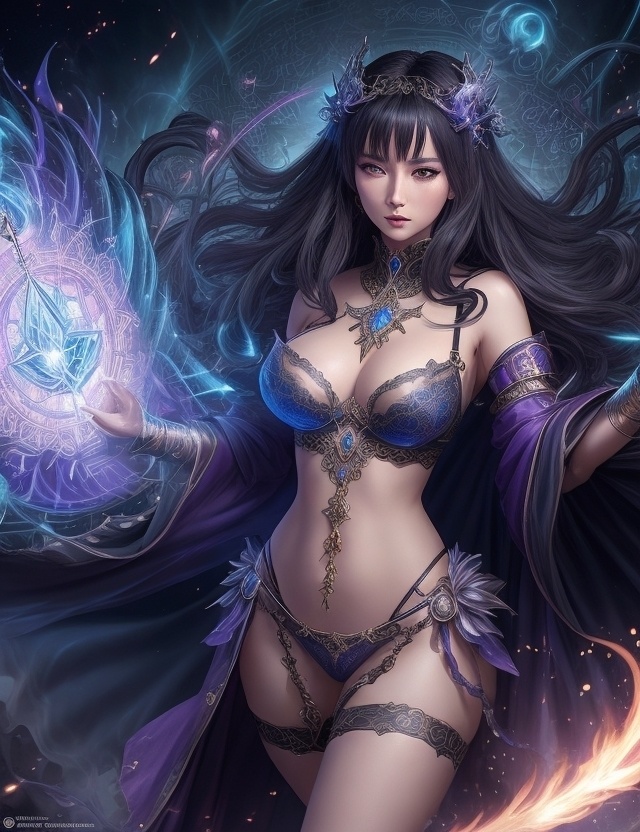 魔法使いの女性