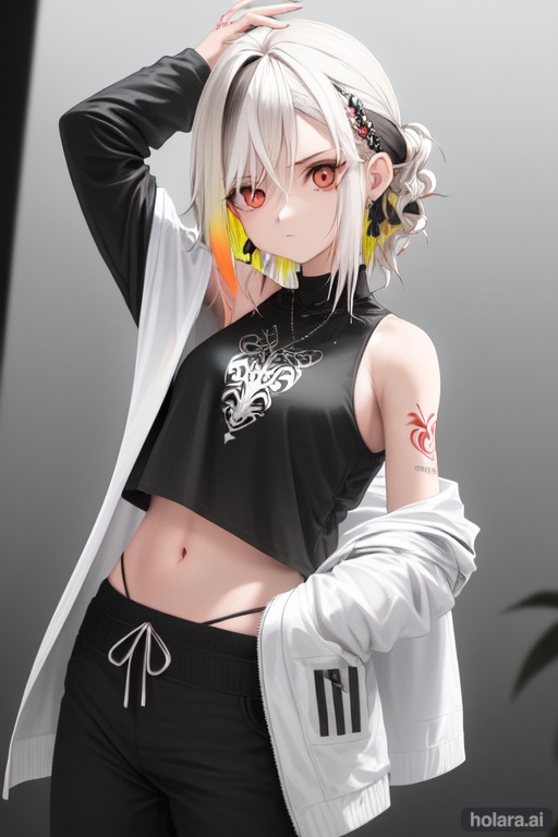 シルバーヘアーの女性