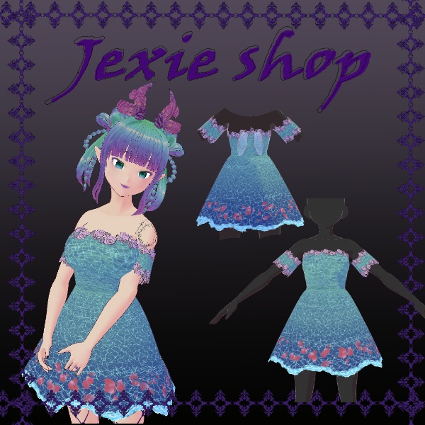 water fairy dress