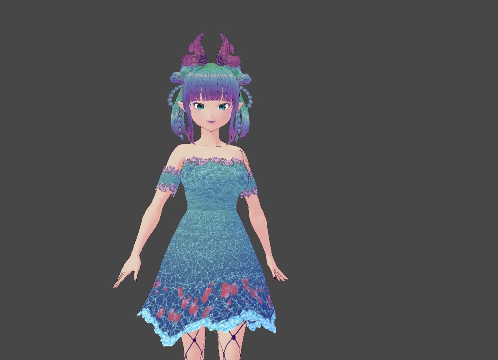 water fairy dress