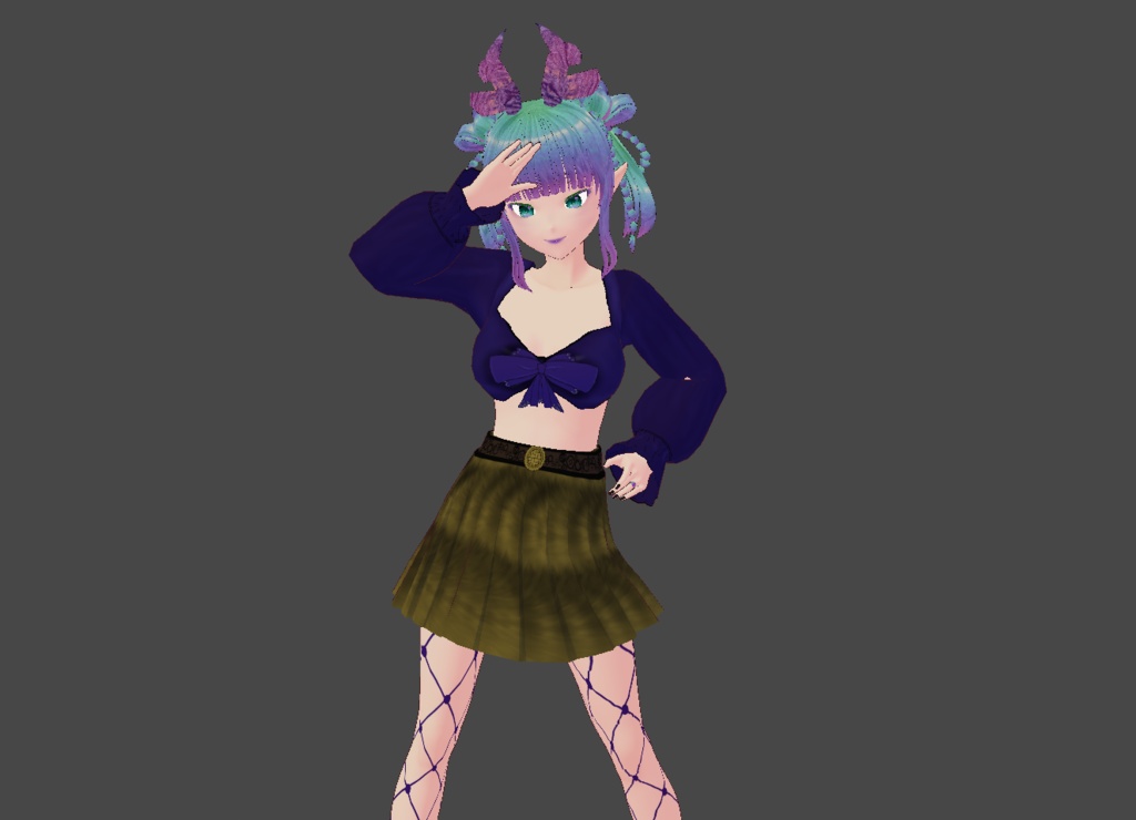 Tie-die skirt 4 pack