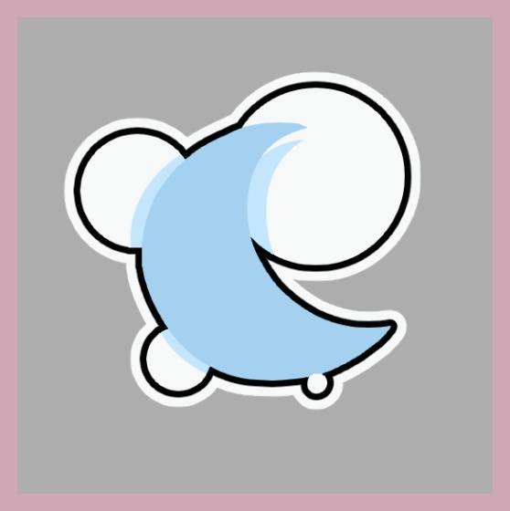 青い爆発 4 Blue explosion 4 GIF