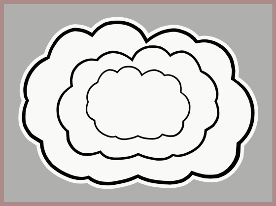 丸い煙 2 Round Smoke GIF 2