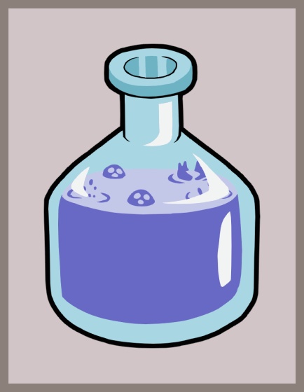 青い液体が沸く 2 Blue Liqid GIF 2