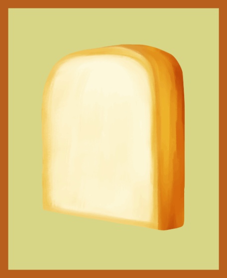 回るパン 1 Rotating Bread 1 GIF
