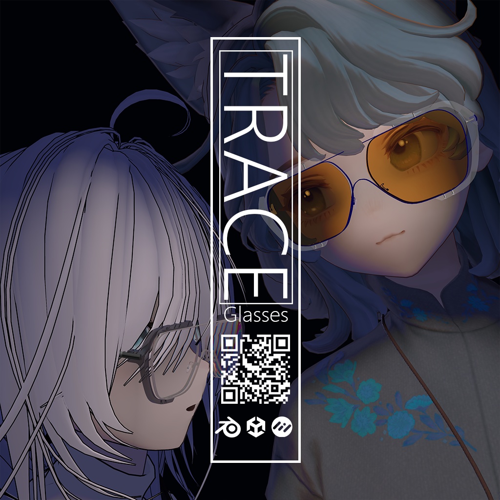 【TREAC】glasses-vrchat想定