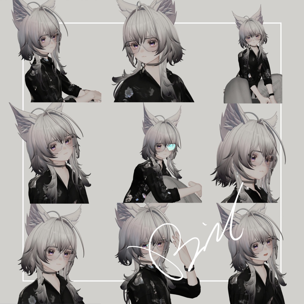 【TREAC】glasses-vrchat想定