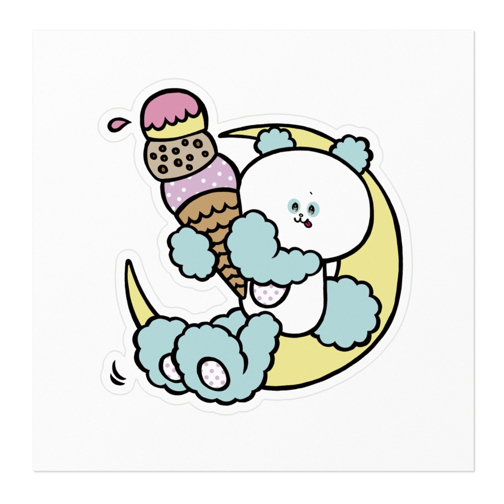 パンダちゃんステッカー