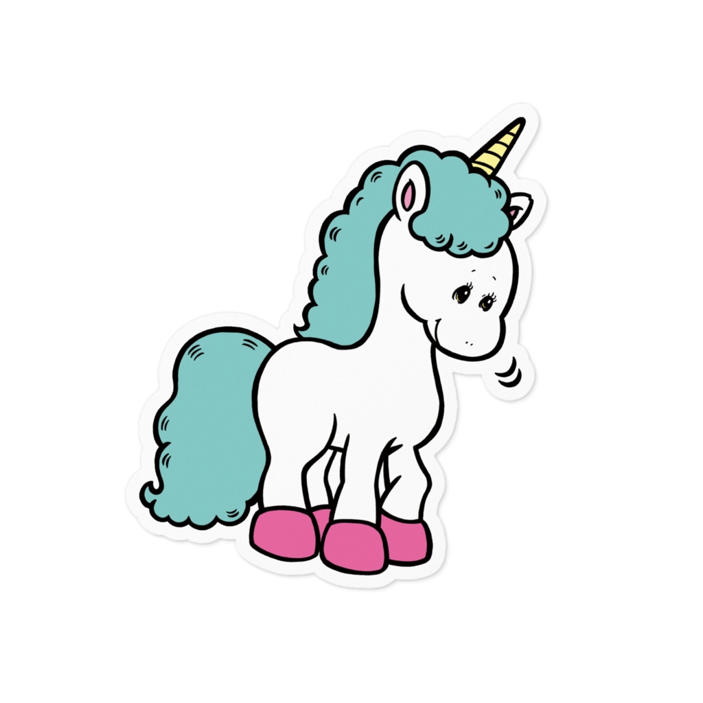ユニコーンちゃんステッカー