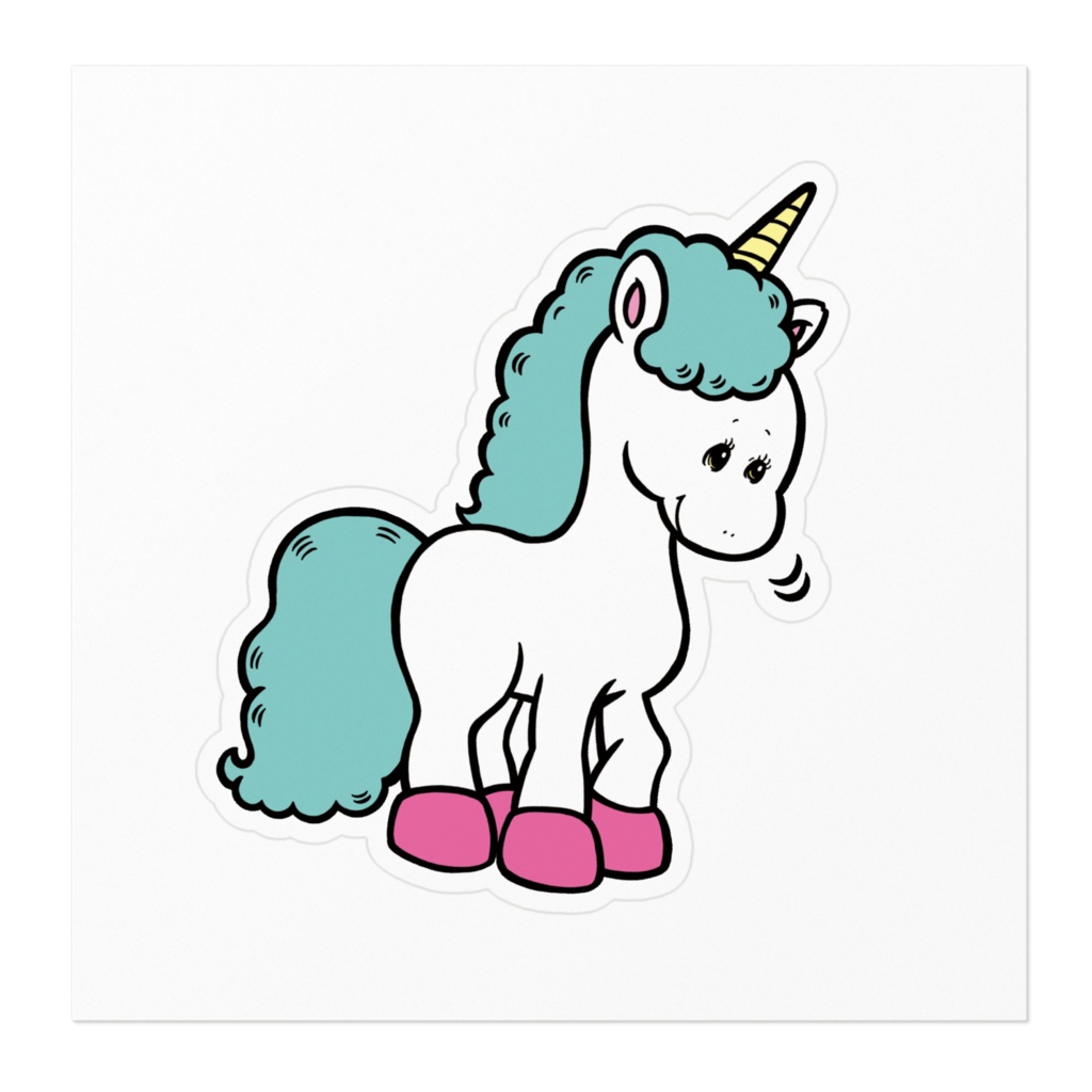 ユニコーンちゃんステッカー