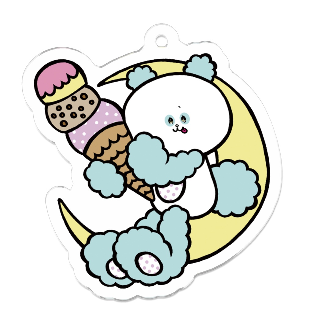 パンダちゃんキーホルダー