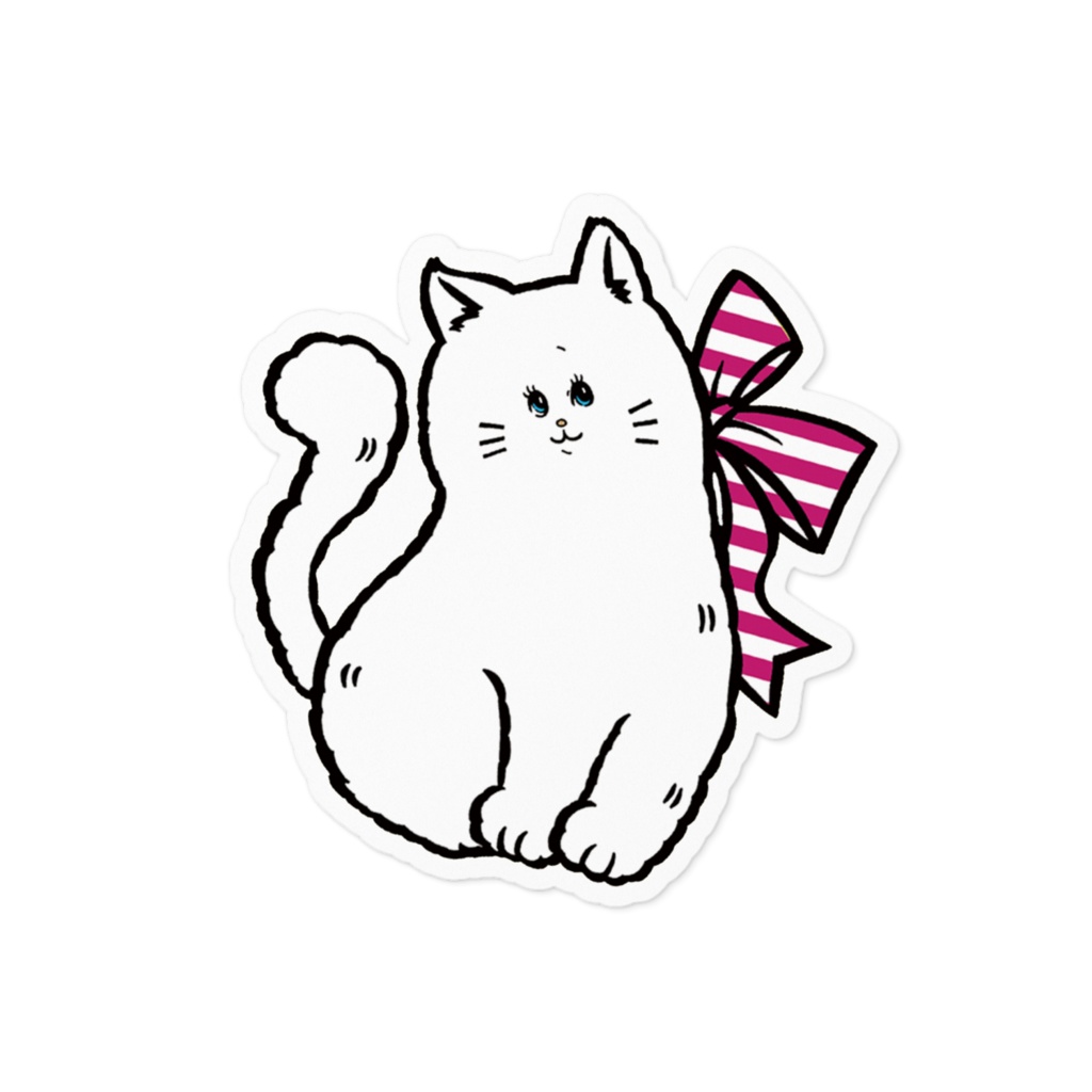 にゃんこステッカー