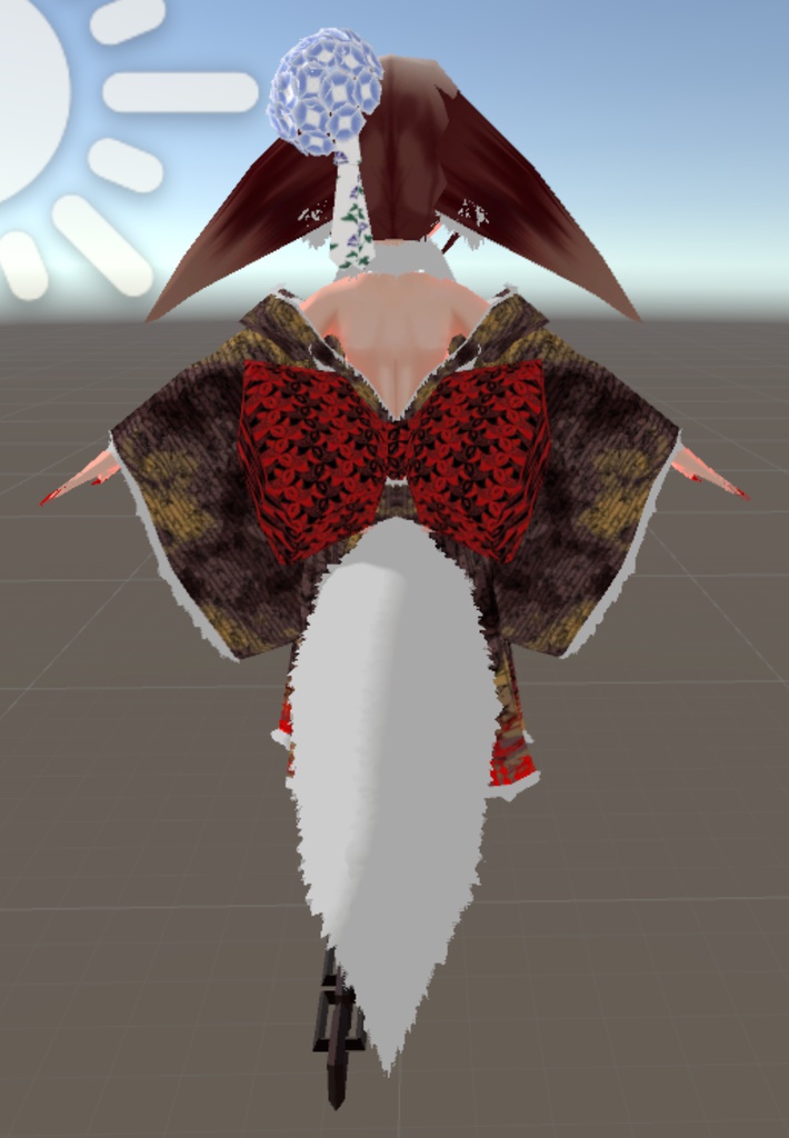 【VRアバター向け】和服ケモっ子【無償版】