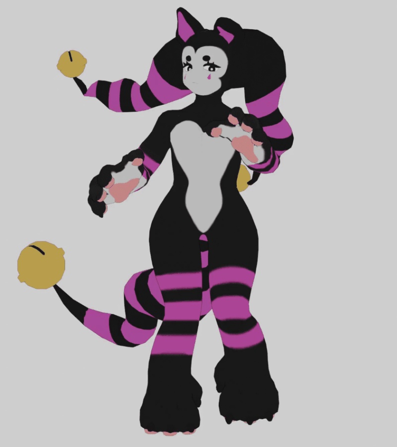 Jester the Cat || VRChat Model