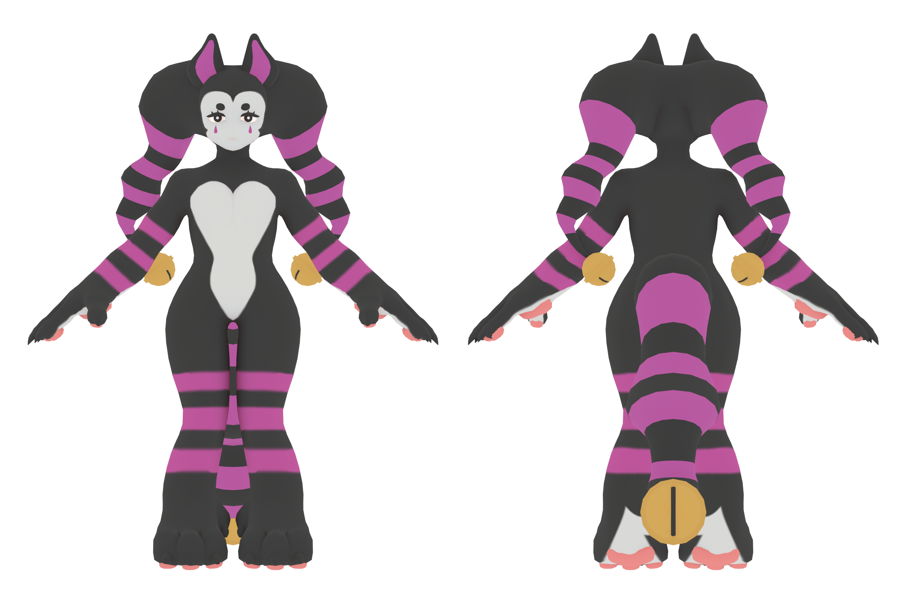 Jester Vrchat Jester the Cat || VRChat Model - IshgardWinter - BOOTH