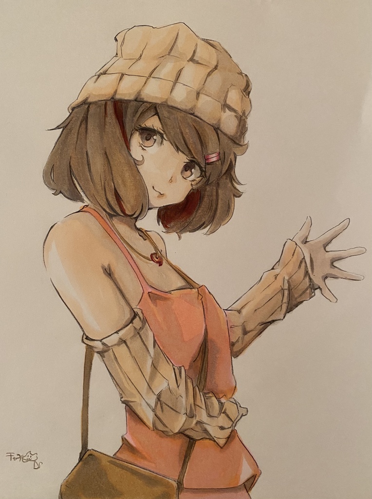 艦これアナログイラスト　龍驤