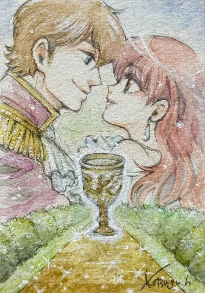 童話展ATC「いのちのみず」