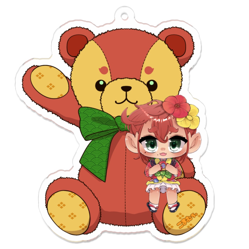 こまむぅ。テディベア