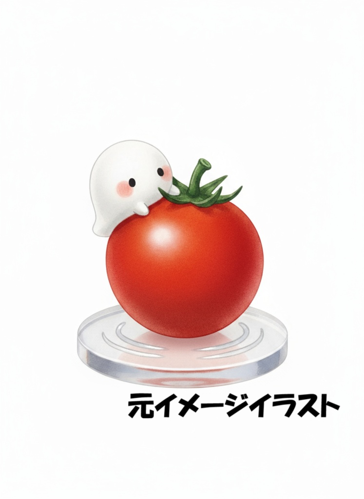 プチトマトとお化けちゃんフィギュア