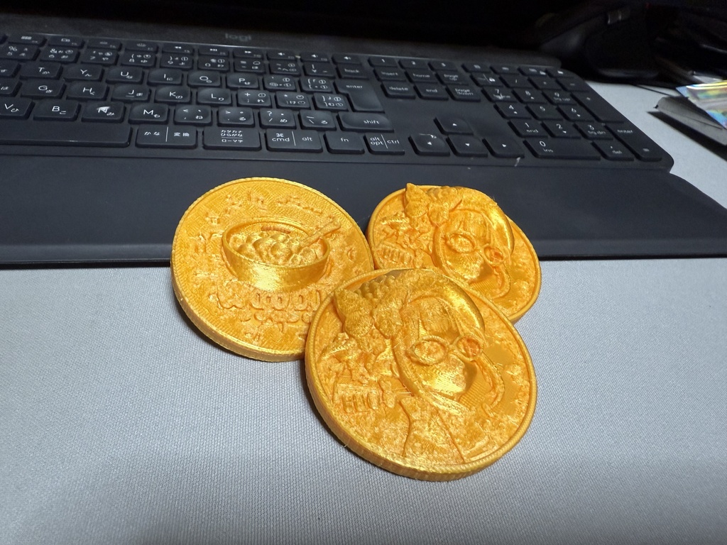 ぜんざいの日記念金貨（レプリカ）