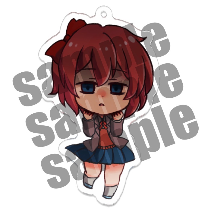 ドキドキ文芸部 両面アクリルキーホルダー(4種)