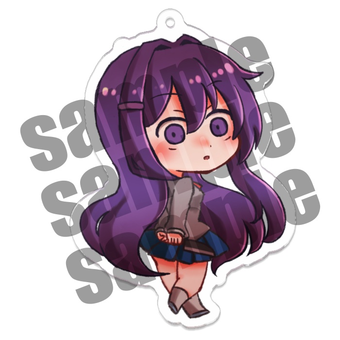 ドキドキ文芸部 両面アクリルキーホルダー(4種)