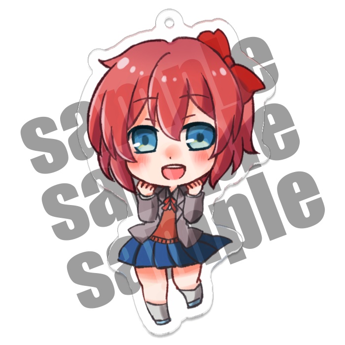 ドキドキ文芸部 両面アクリルキーホルダー(4種)