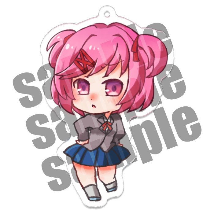 ドキドキ文芸部 両面アクリルキーホルダー(4種)