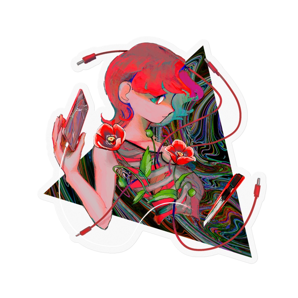 opium sticker