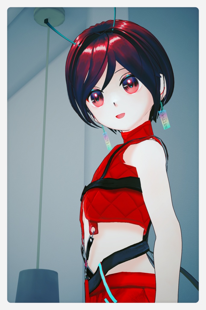 【オリジナル3Dアバター】 Bellis/ベリス🐞ver1.0【VRM】
