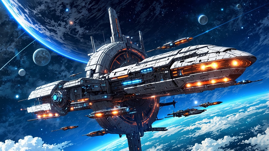 TRPG用背景セット:宇宙船内部パック(コックピット・廊下・ラウンジなど)