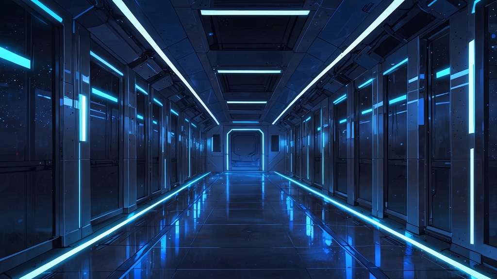 TRPG用背景セット:宇宙船内部パック(コックピット・廊下・ラウンジなど)