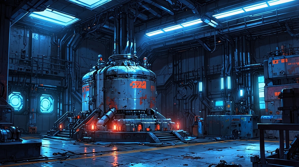 TRPG用背景セット:宇宙船内部パック(コックピット・廊下・ラウンジなど)