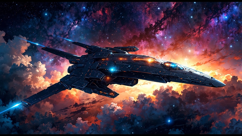 TRPG用背景セット:宇宙船内部パック(コックピット・廊下・ラウンジなど)