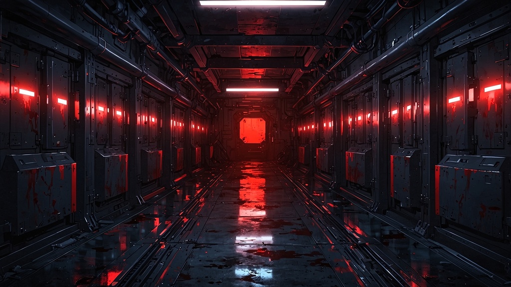 TRPG用背景セット:宇宙船内部パック(コックピット・廊下・ラウンジなど)