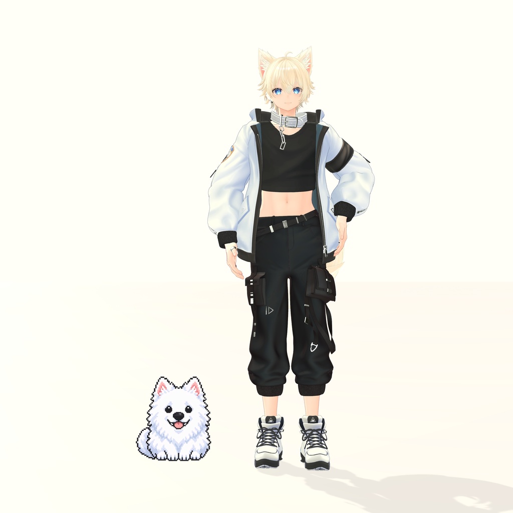 【無料】此方君 2Dおともアクセサリー|彼方君専用【VRChat】